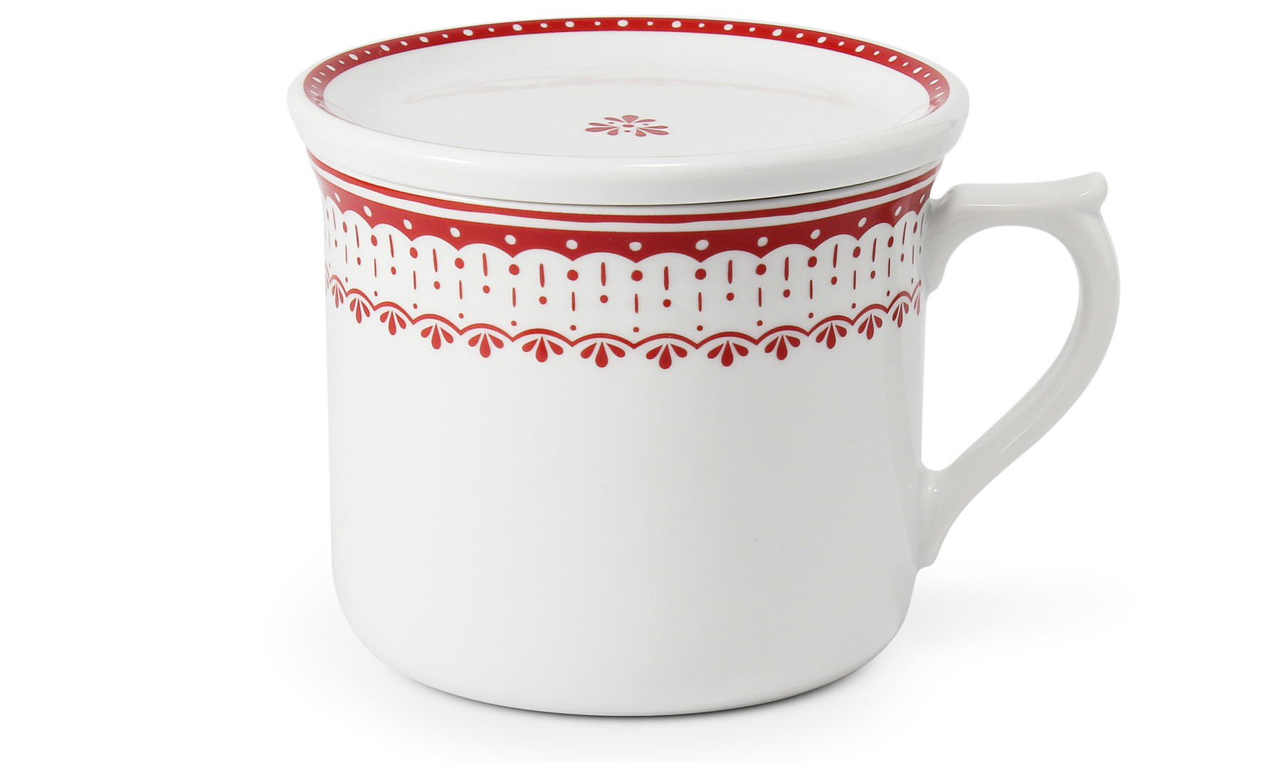 Hrnek 70 cl s víkem "HyggeLine"