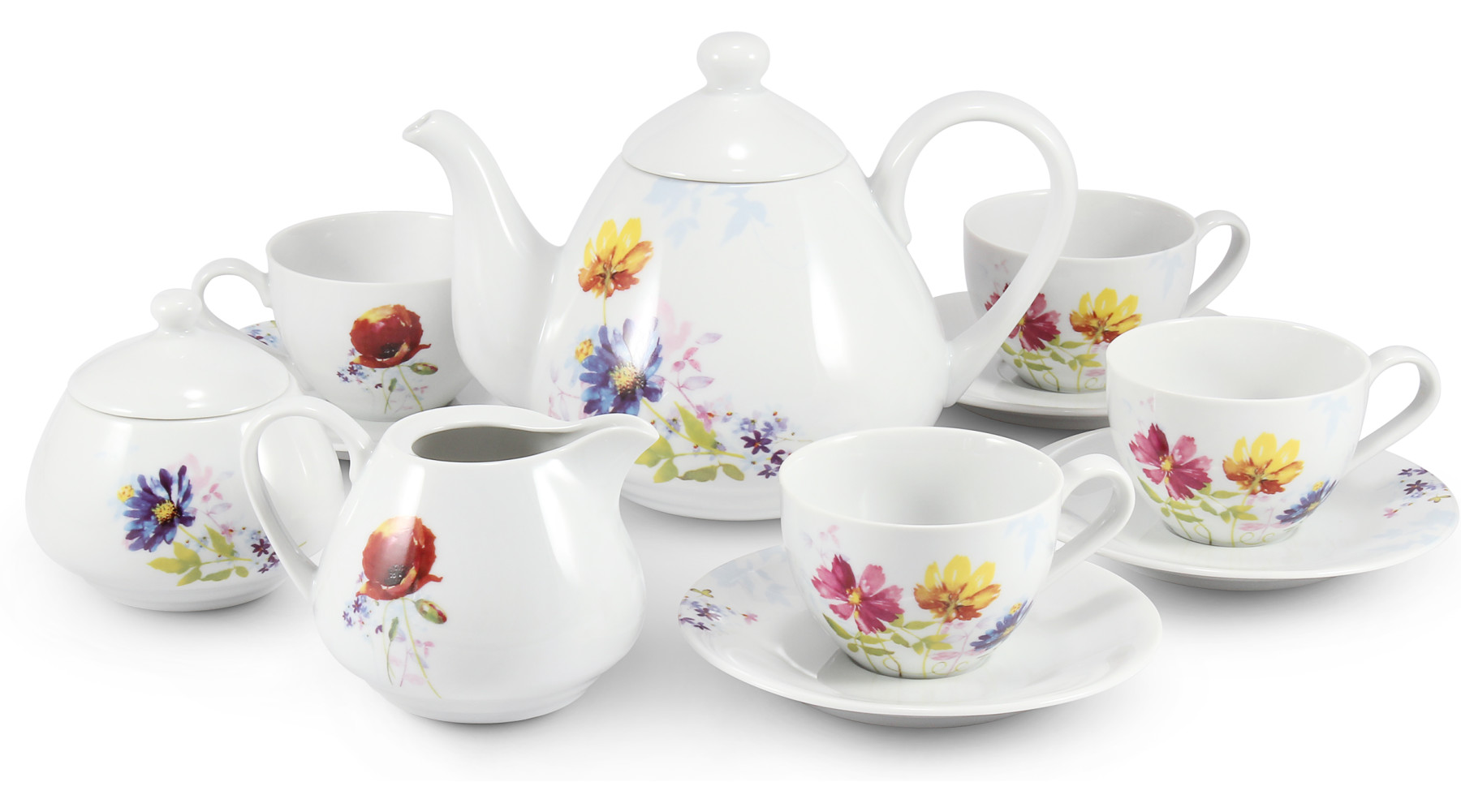 Čajová souprava 11 dílná "Palouček z Louček"