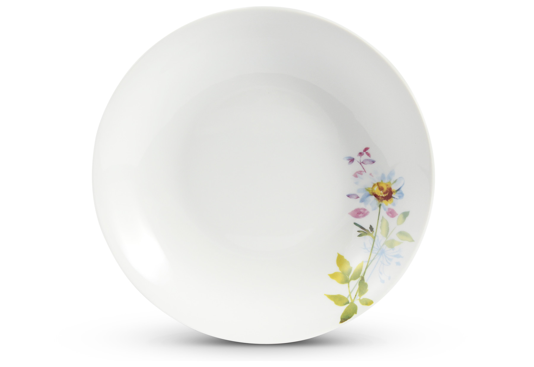 Tiefer Teller 22 cm „Die Wiese aus Loučky”