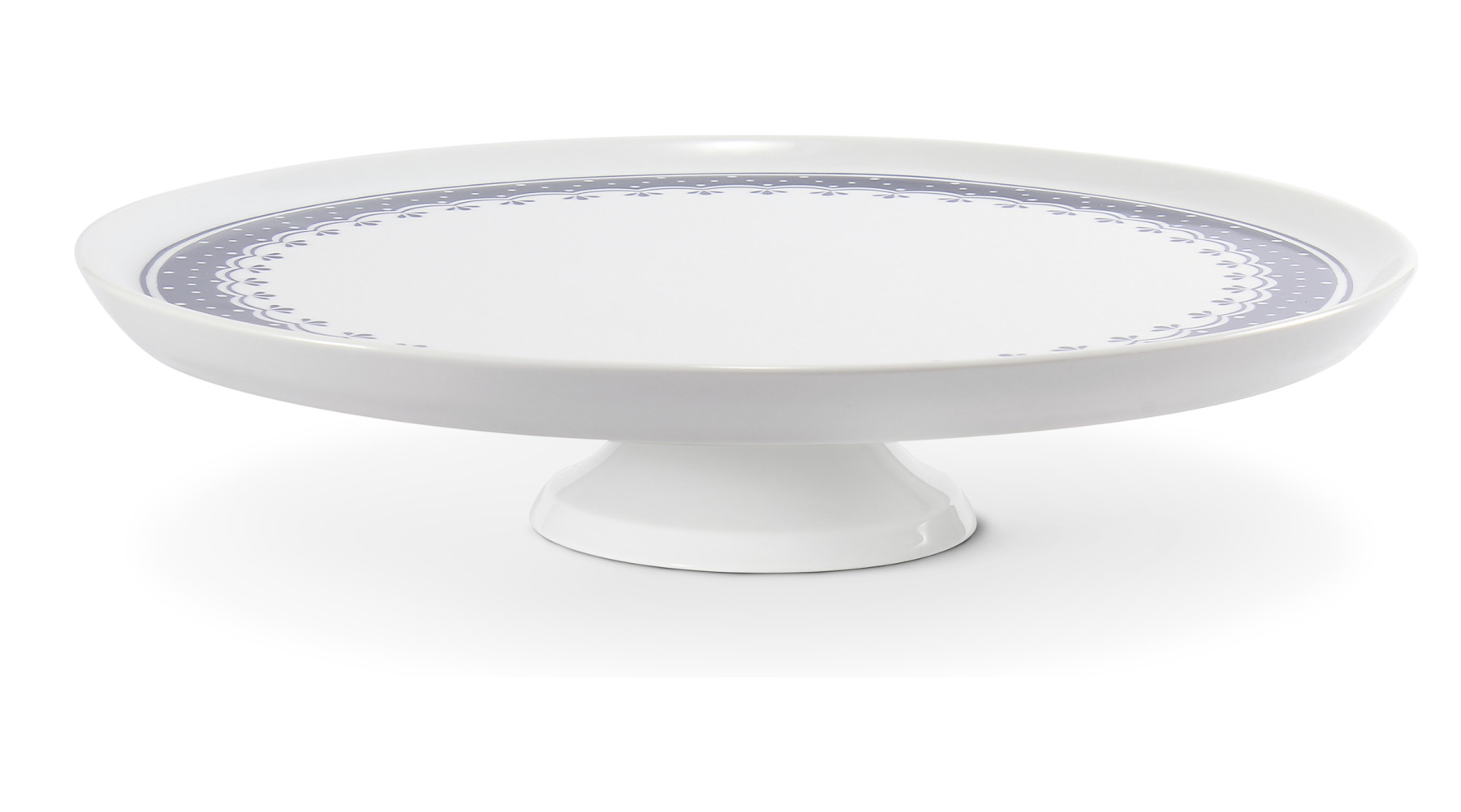 Talíř dortový 28 cm na nožce "HyggeLine"