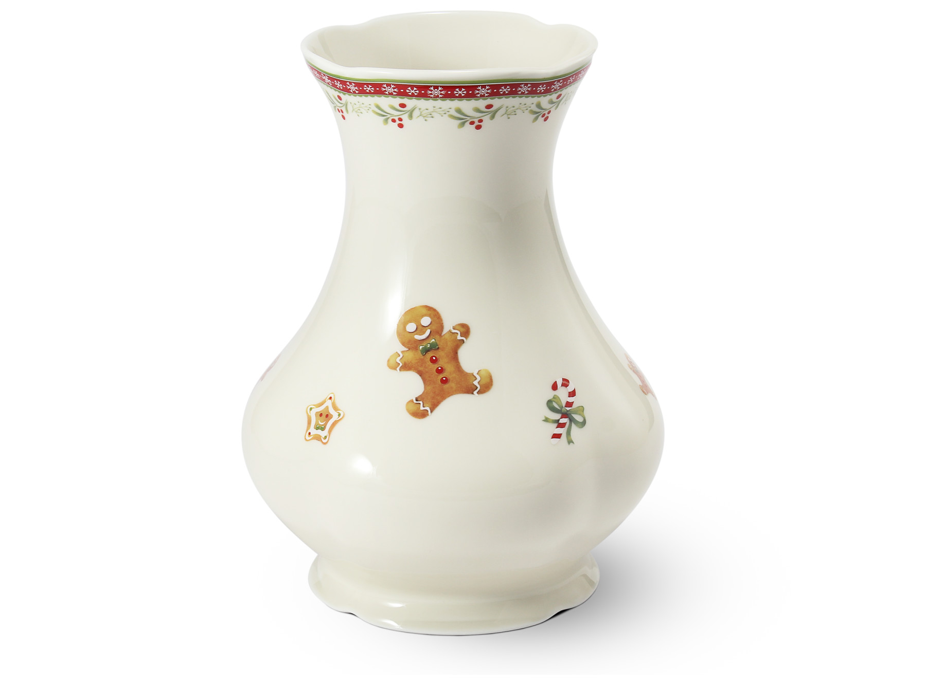 Váza 19 cm "Vánoční perníčky"