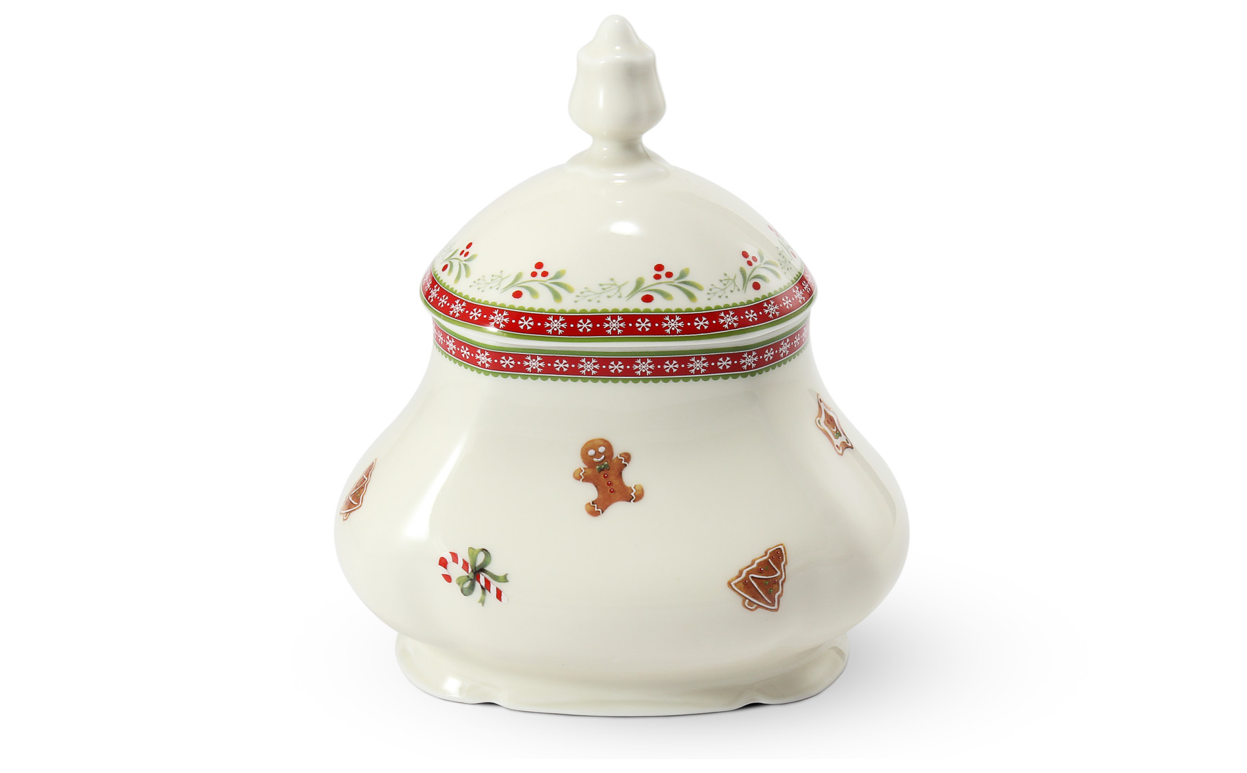 Dóza na čajové sáčky 65 cl "Vánoční perníčky"