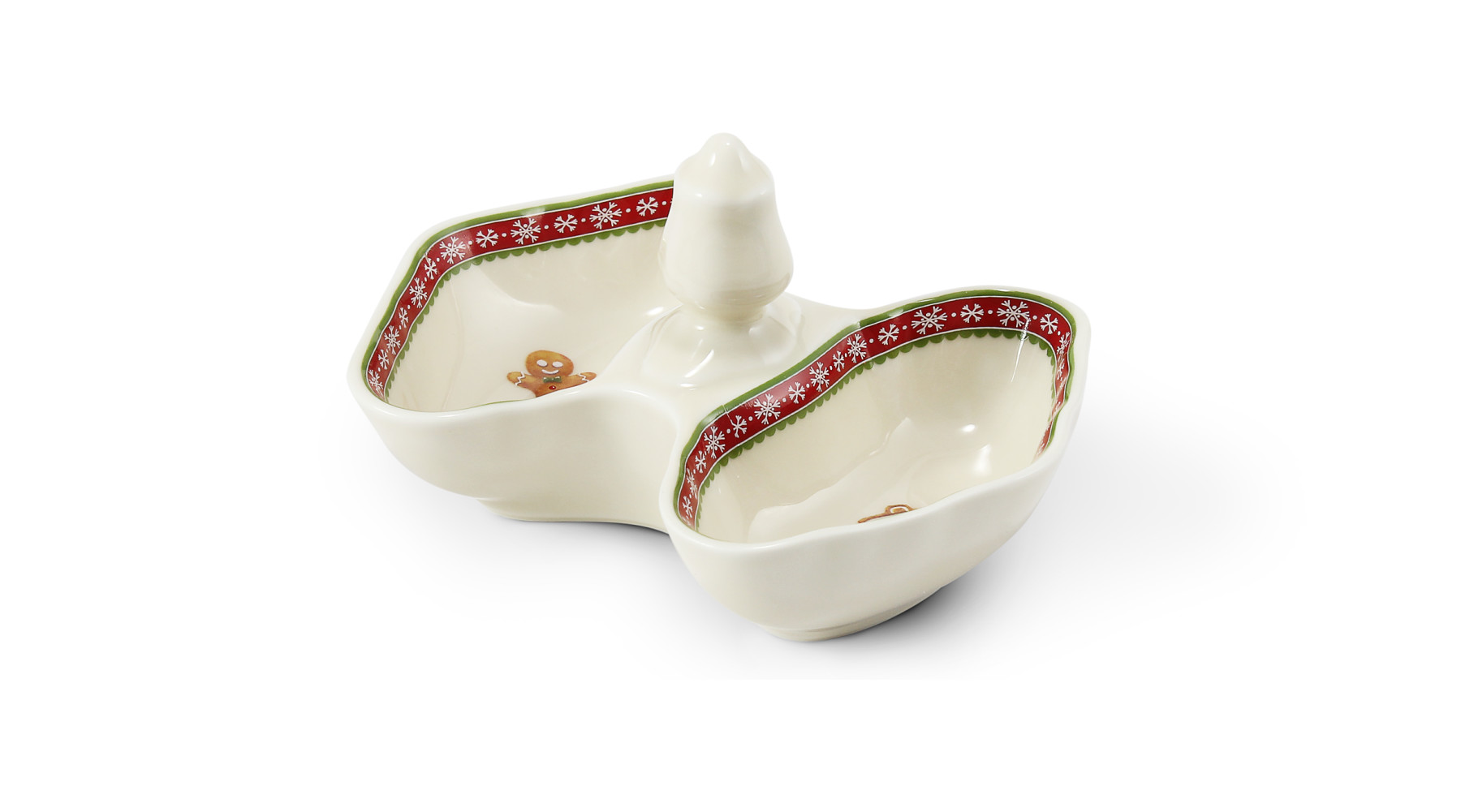 Slánka dvoudílná 12 cm "Vánoční perníčky"