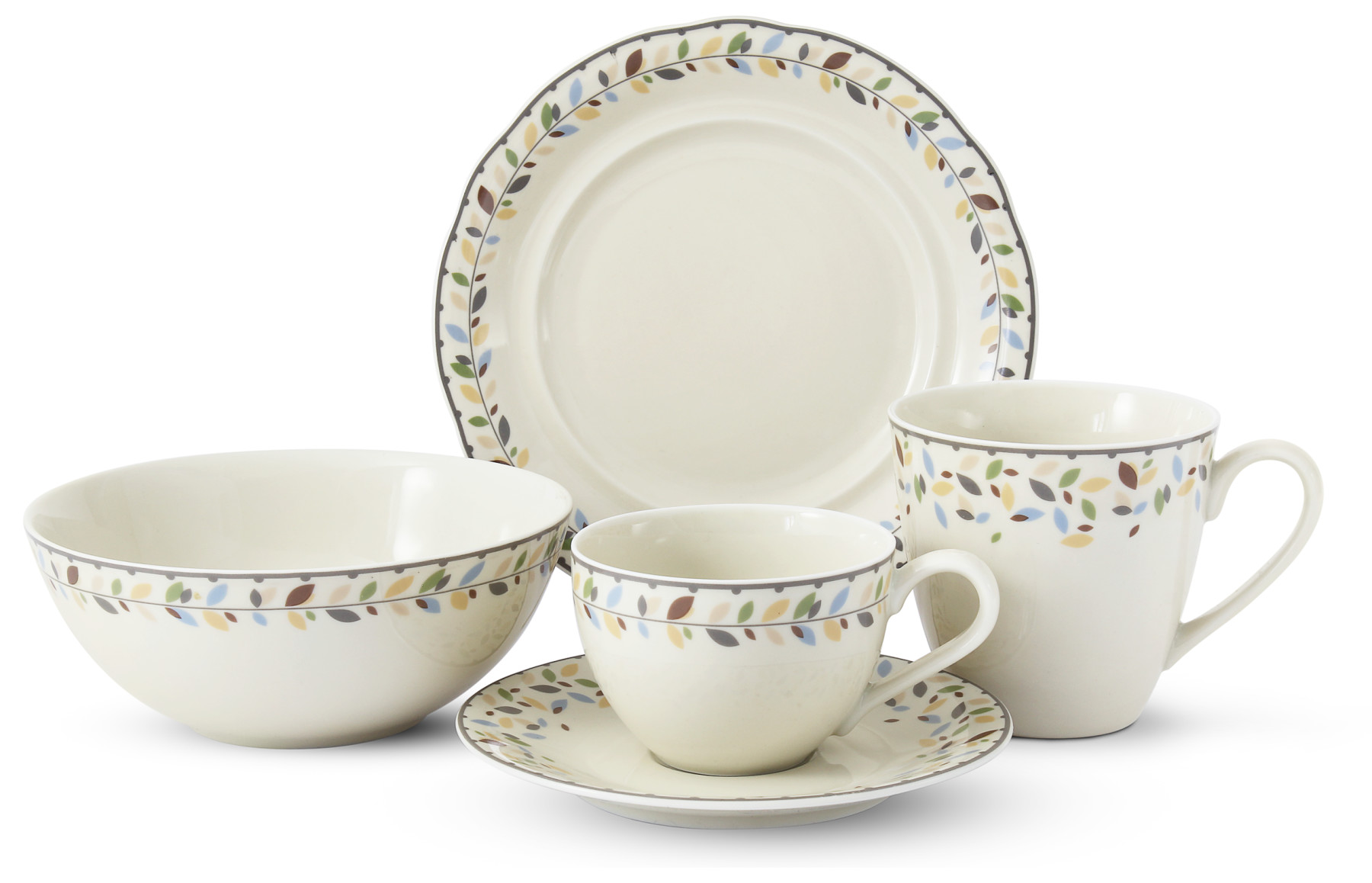 Snídaňová souprava 5 dílná - var.1 "NatureLine"