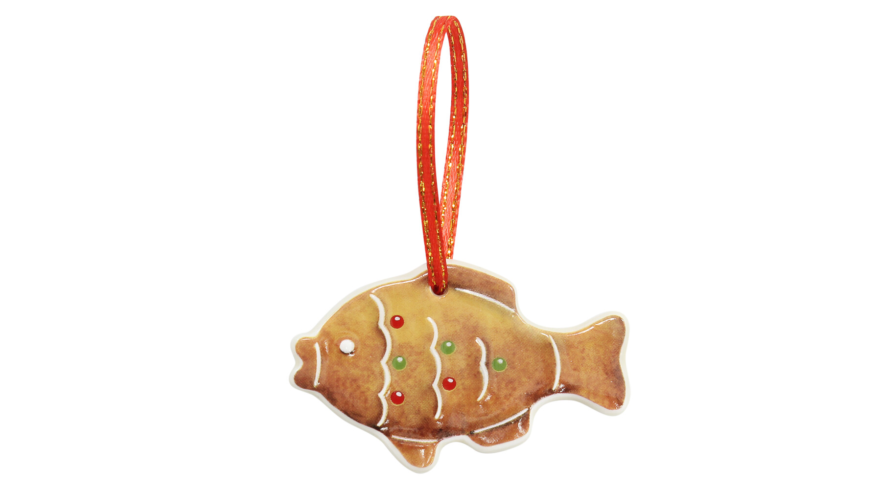 Vánoční ozdoba - kapr "Vánoční perníčky"