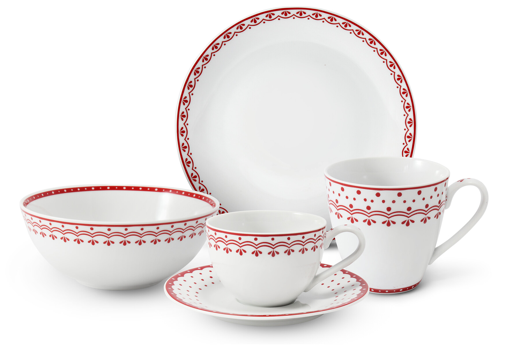 Snídaňová souprava 5 dílná - var.1 "HyggeLine"