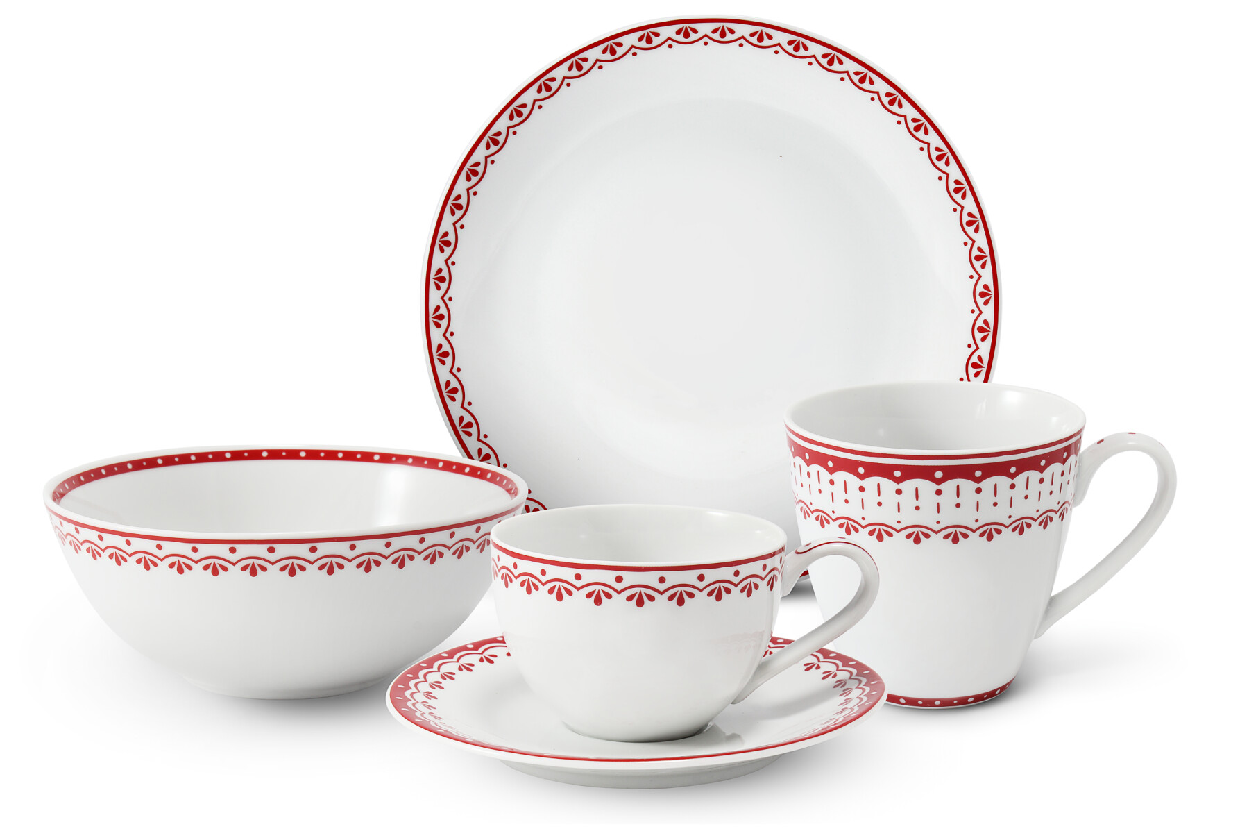 Snídaňová souprava 5 dílná - var.3 "HyggeLine"