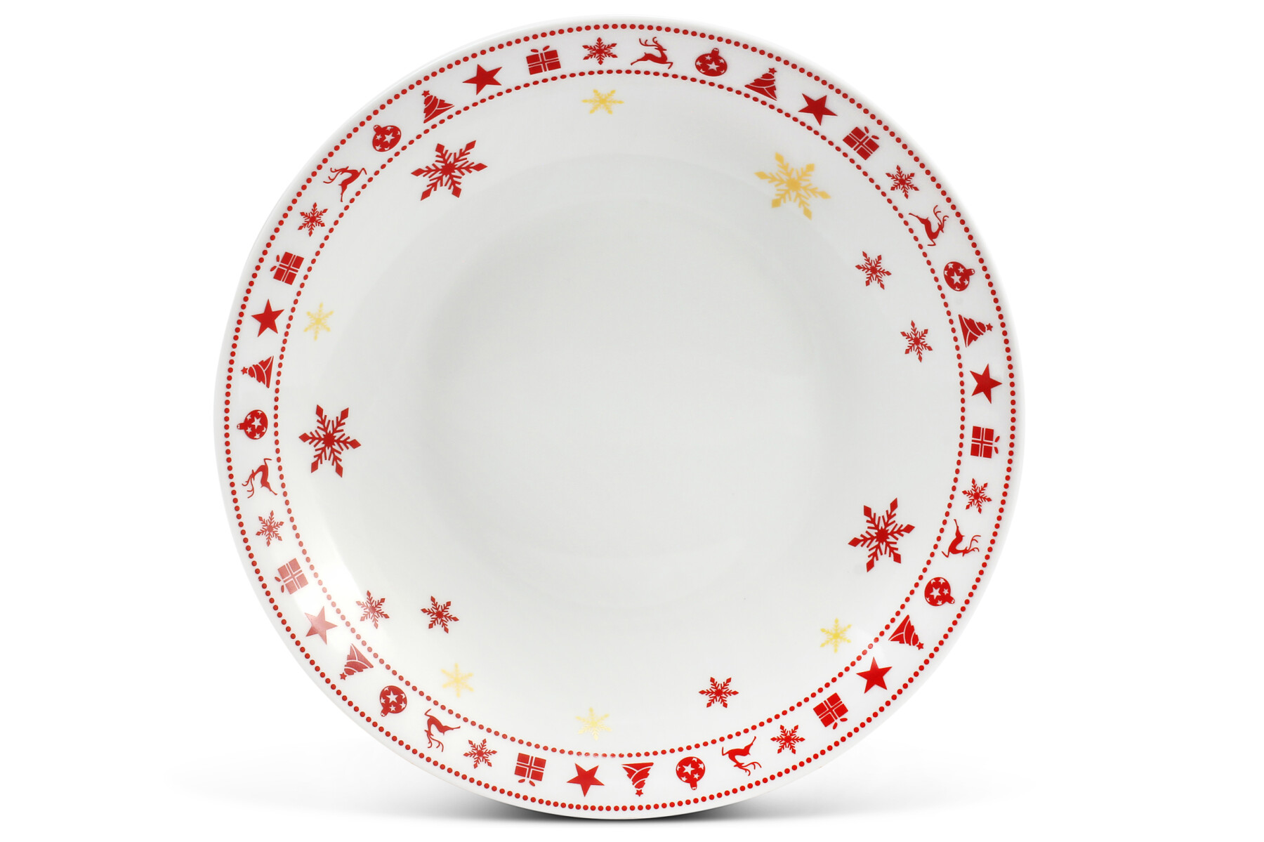 Hluboký talíř kupový 22 cm "Vánoční snění"