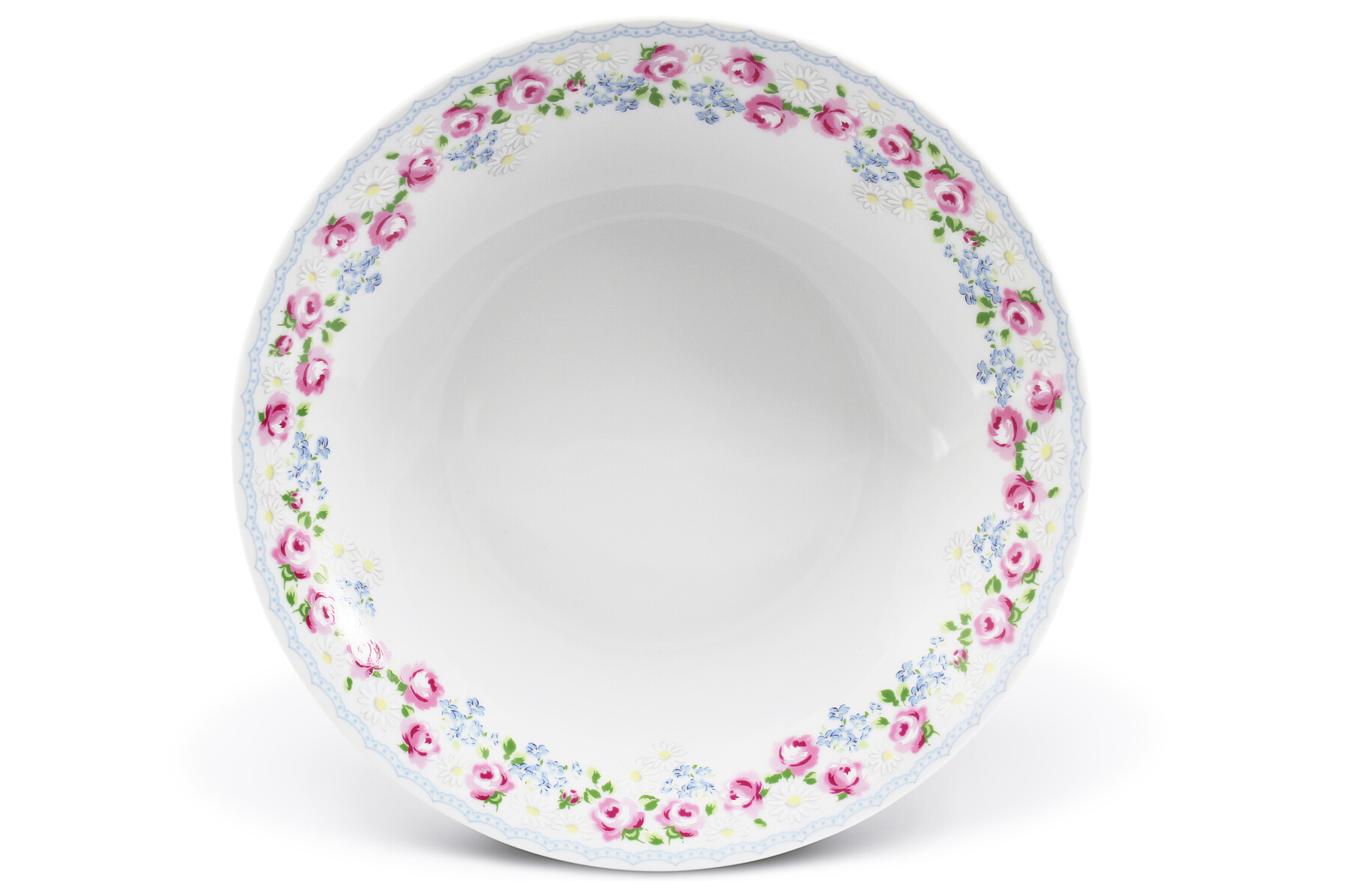 Talíř hluboký kupový 22 cm "RoseLine"