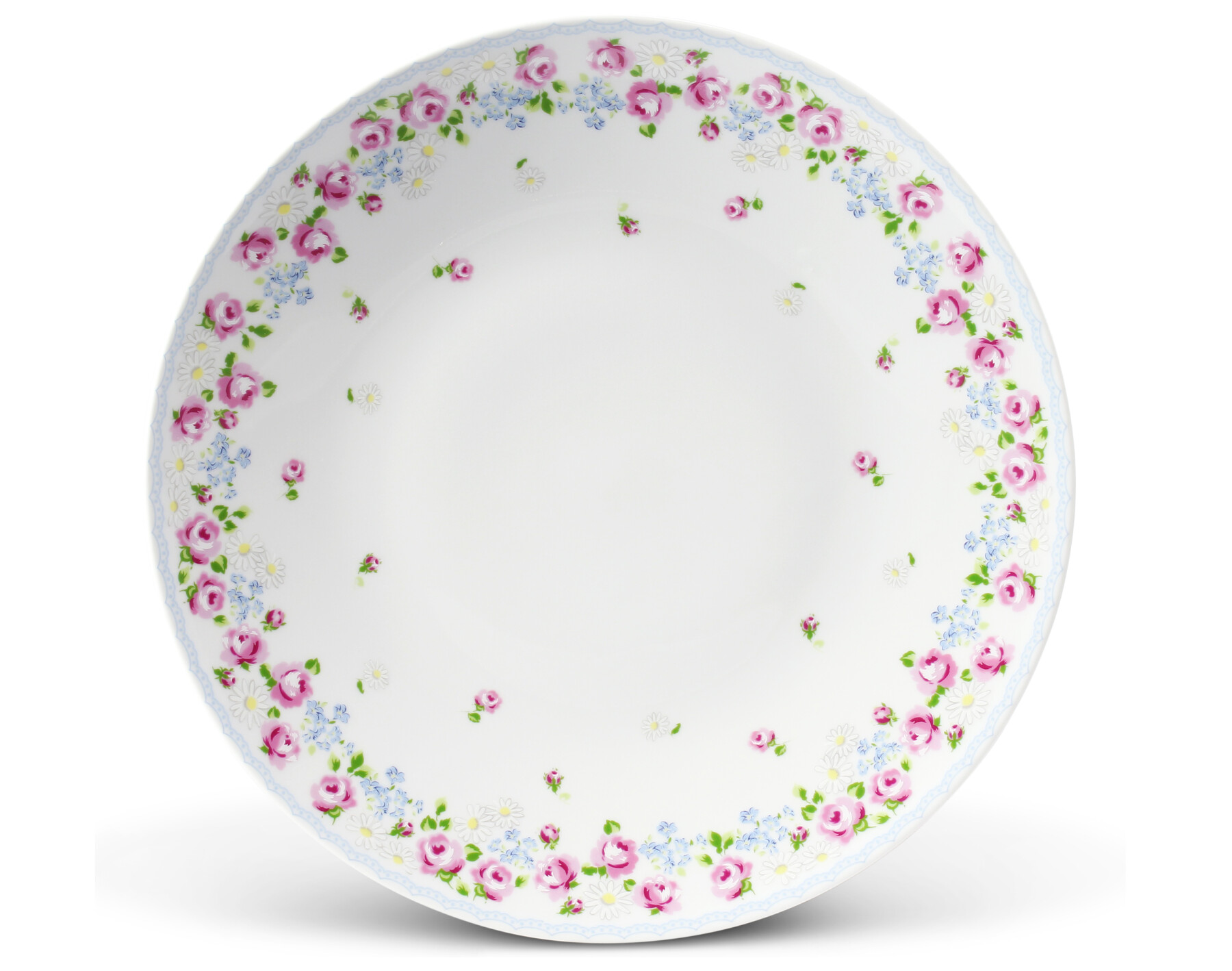Talíř mělký kupový 26 cm "RoseLine"