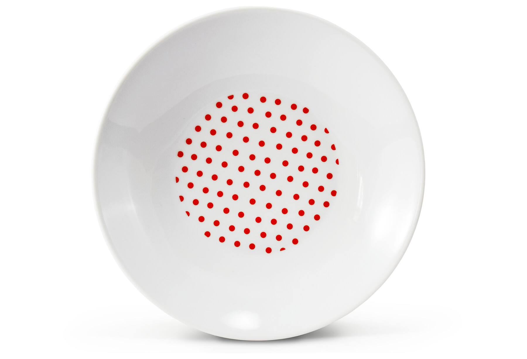 Tiefer Teller 22 cm – gepunktet „BeFree”