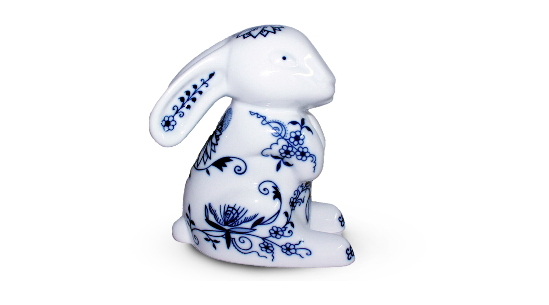 Zajíc sedící 7 cm "Cibulák"