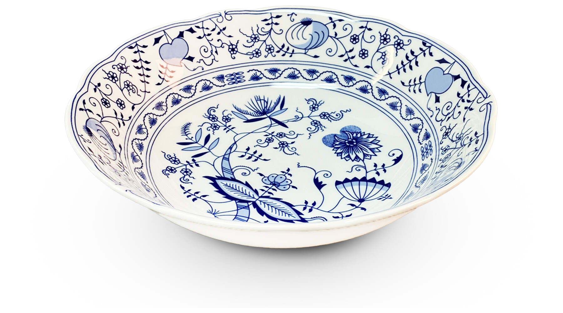 Mísa kulatá mělká 30 cm "Cibulák"