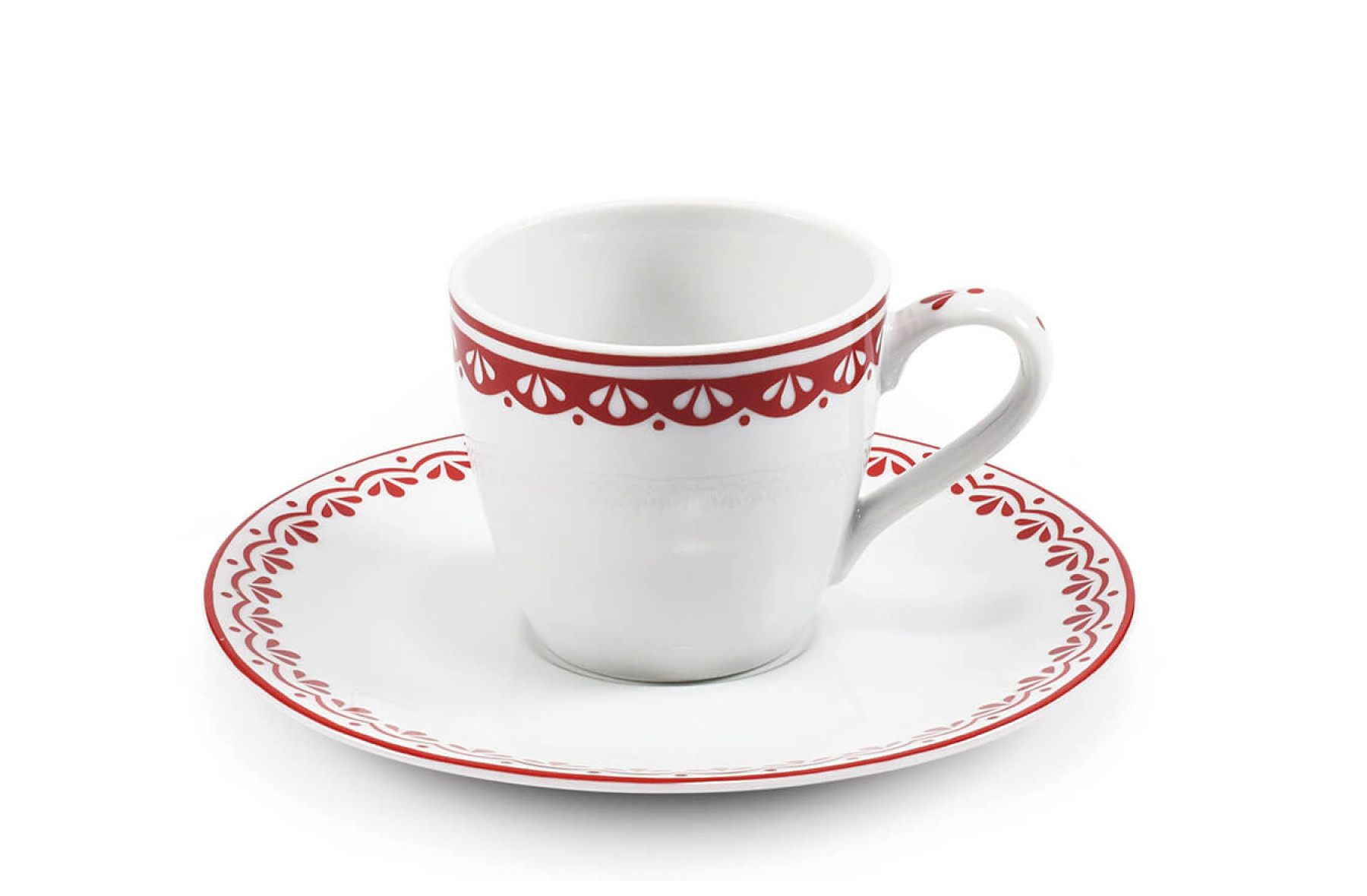 Šálek s podšálkem na espresso  7 cl "HyggeLine"