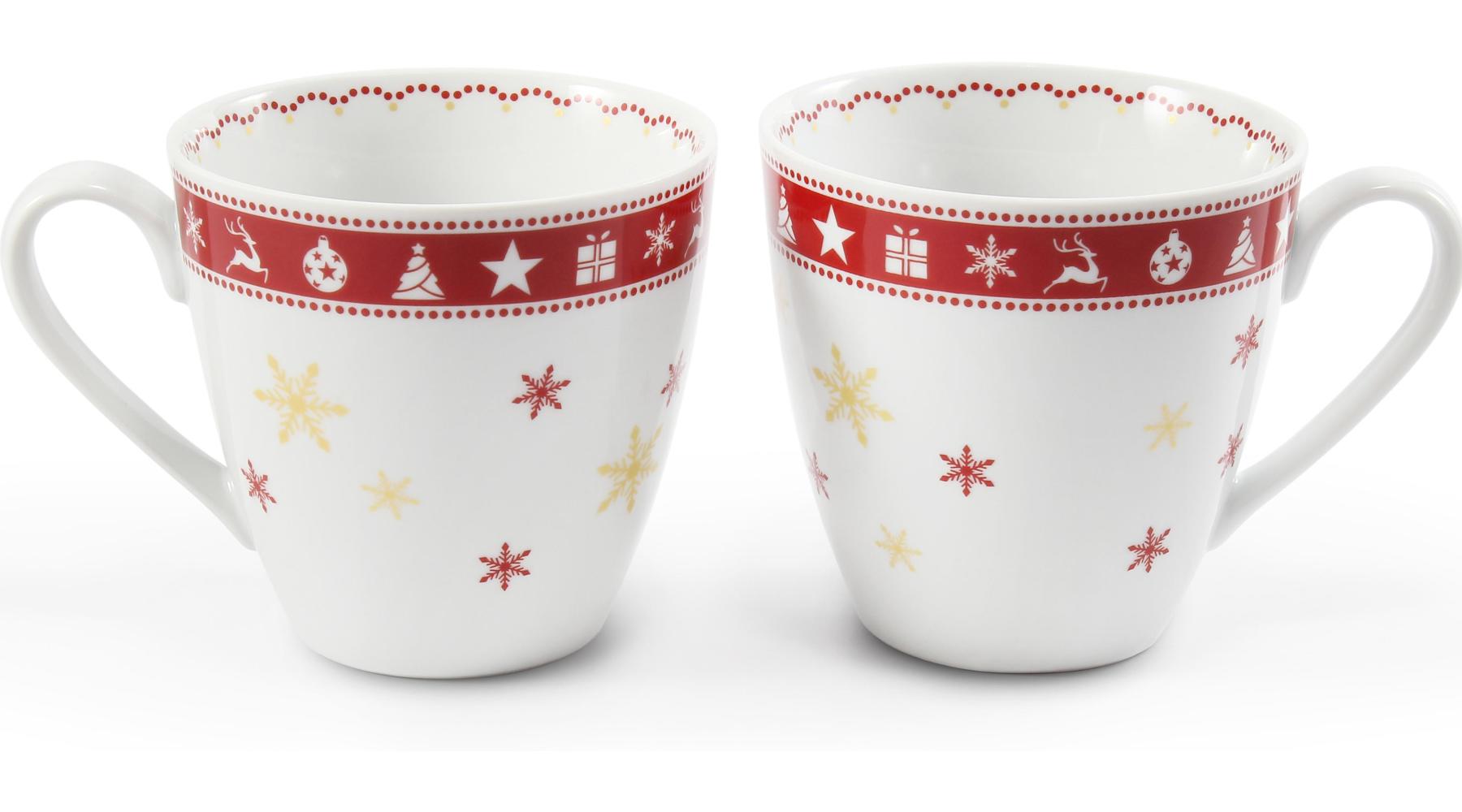 Set dvou hrnků 30 cl "Vánoční snění"