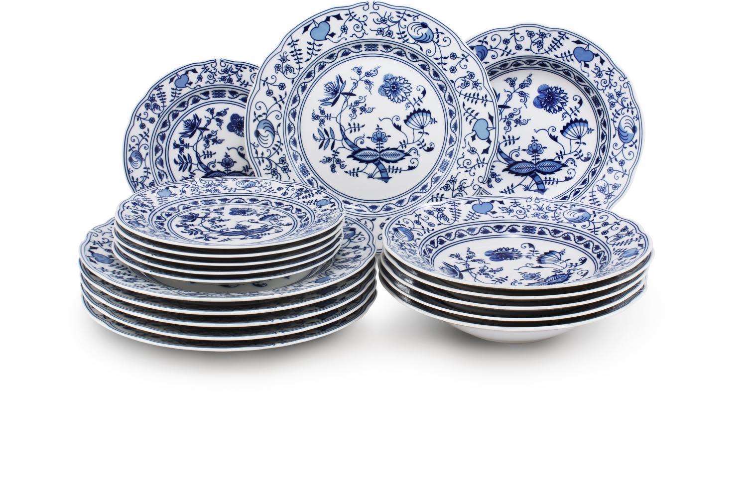 Набор фарфоровых тарелок Мэри - Энн Вальдорф