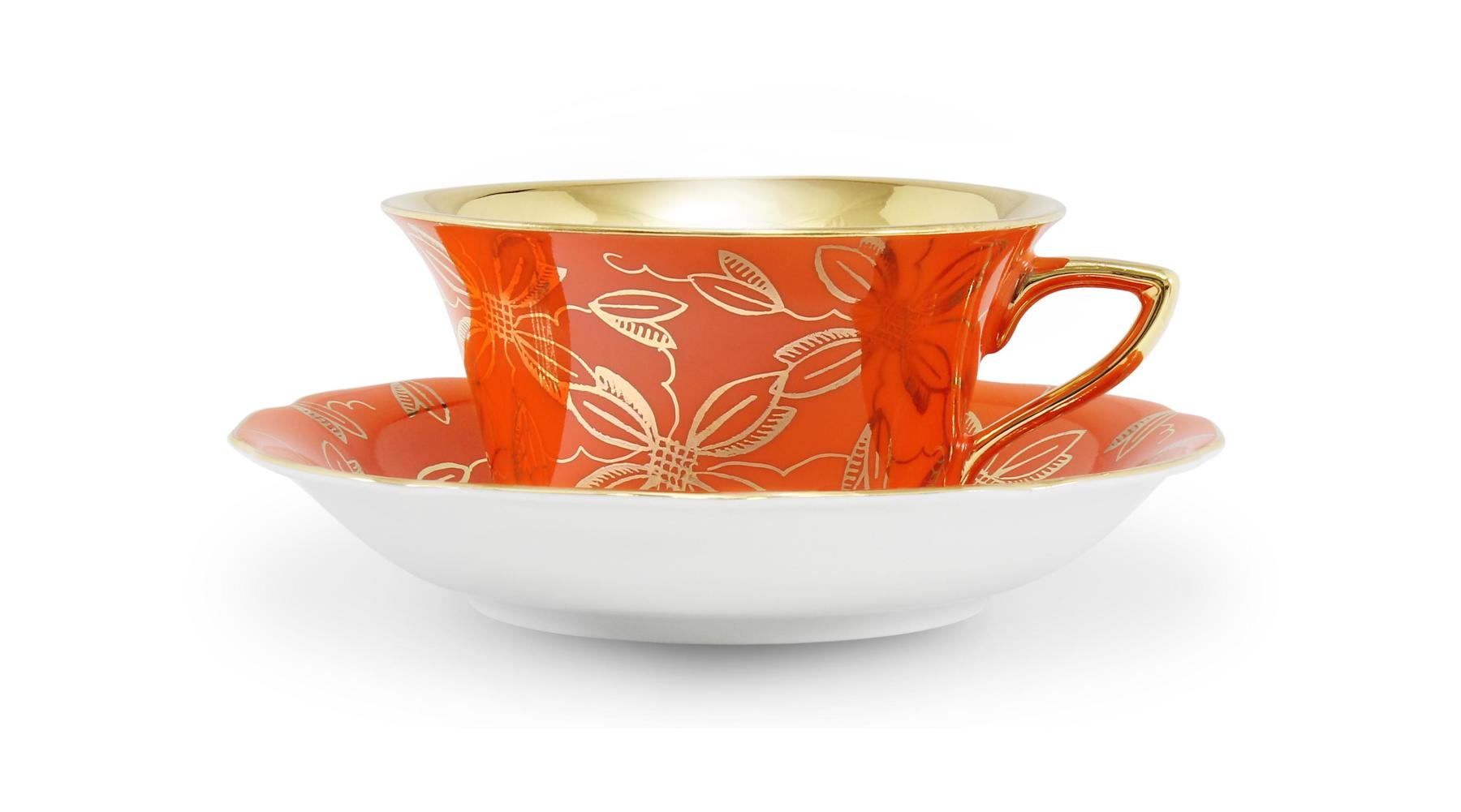 Šálek s podšálkem 15 cl - dekor 411 "Windsor"